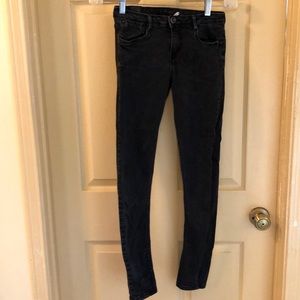 Zara Trafaluc black jeggings